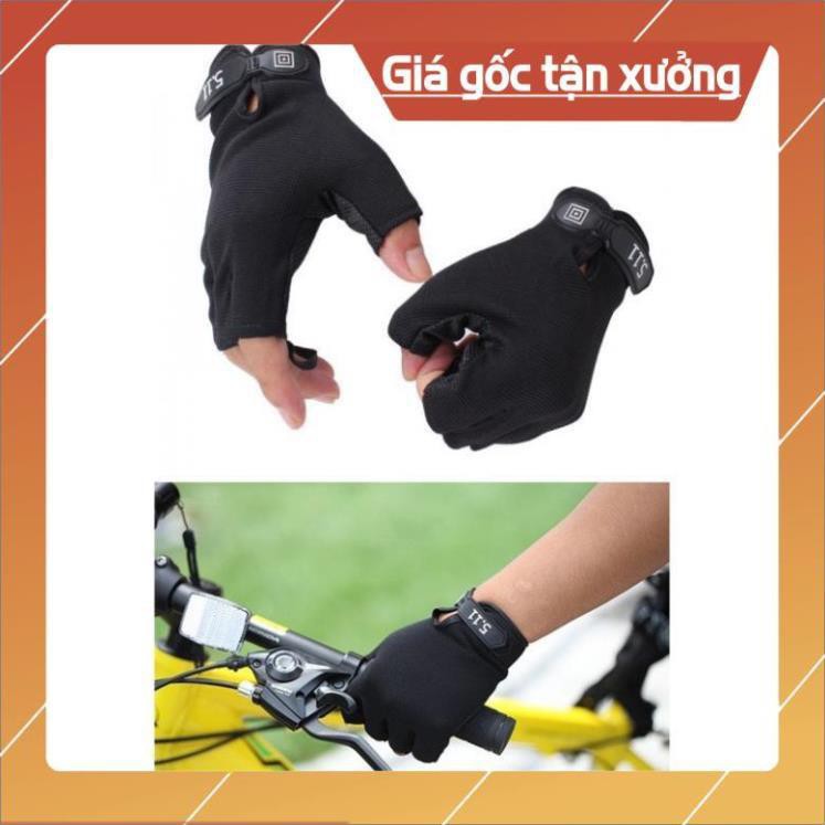 💖FREESHIP💖🚛 Găng Tay 511 Ngón Cụt (Loại Xịn) - Tập Gym - Lái xe - Đi phượt 206214 [SKM]