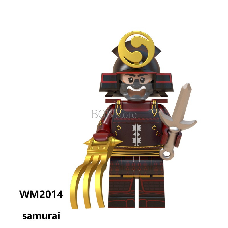 Bộ Lắp Ghép Lego Mini Wm6096 Chủ Đề Samurai Nhật Bản