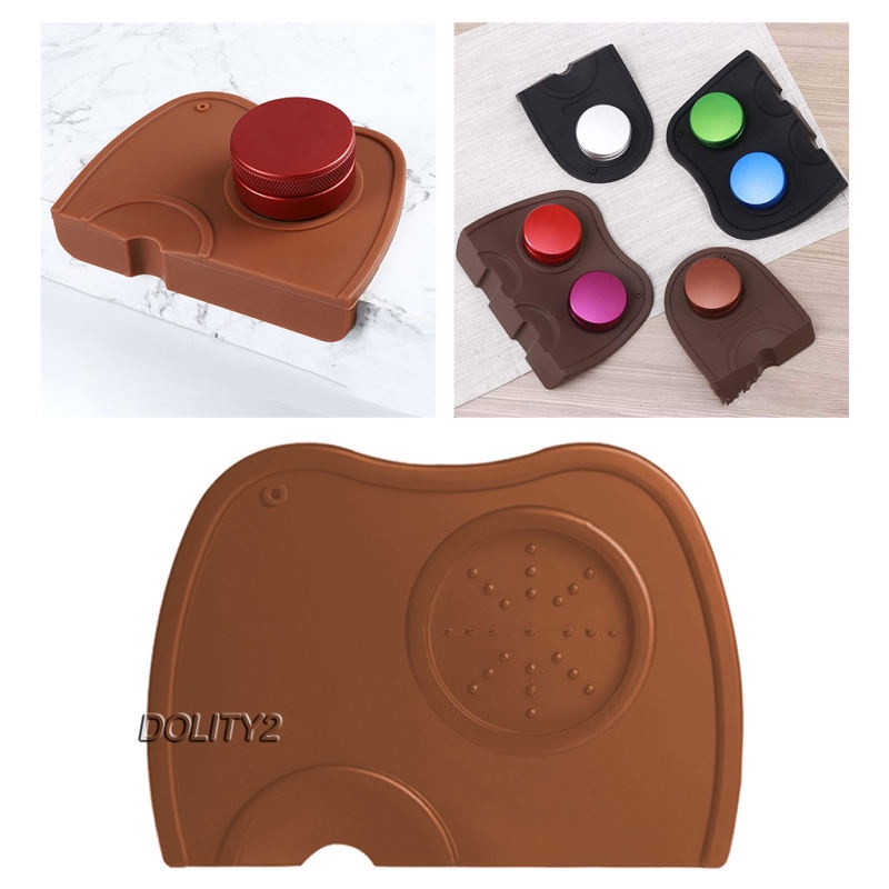 [Dolity2] Thảm Lót Góc Tamping Espresso - Bảo Vệ Và Đóng Gói Để Bảo Vệ Bàn Làm Việc Bằng Silicone