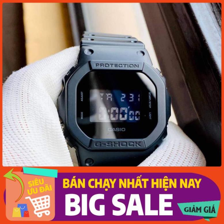 [GIÁ HỦY DIỆT] Đồng hồ nam CASIO G-SHOCK DW-5600BB-1 ( Hàng nhập khẩu ) ngầu chất chống nước 200m đi bơi lặn thoải mái