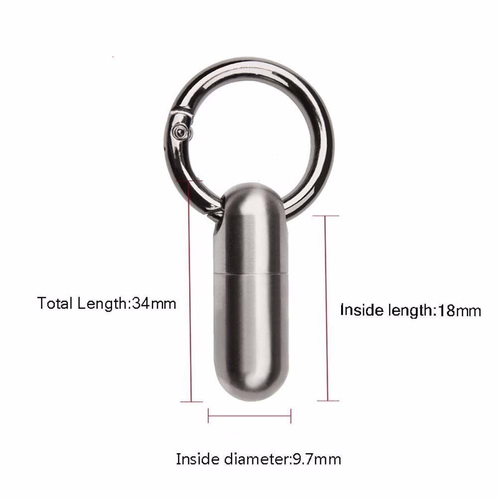 Danilo Hộp Đựng Thuốc Viên Chống Thấm Nước Có Móc Khóa Tiện Dụng