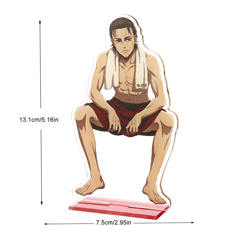 Mô hình nhân vật hoạt hình Attack On Titan chất lượng cao
