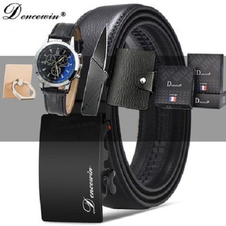 Thắt Lưng Nam Cao Cấp + COMBO Đồng Hồ , Ví Da Nam