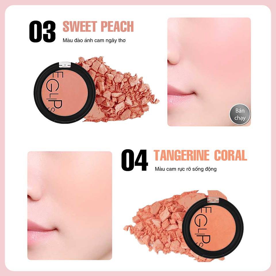 Phấn má Eglips Apple Fit Blusher