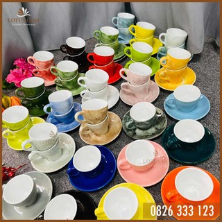 Tách Cafe, Ly Sứ Espresso Bọt Biển 70ml