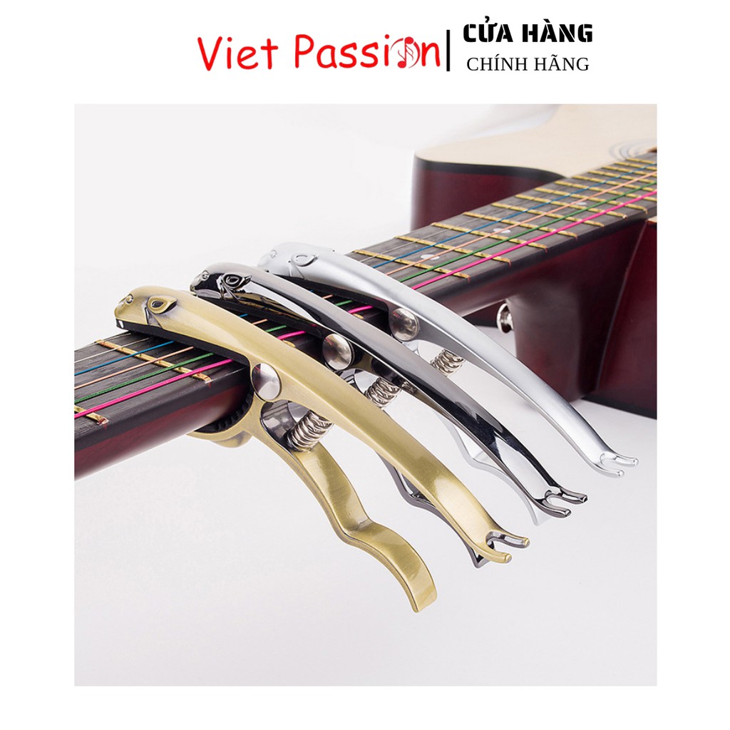Capo guitar classic acoustic Viet Passion kẹp tăng tông hạ tông dùng cho mọi loại đàn ghi ta