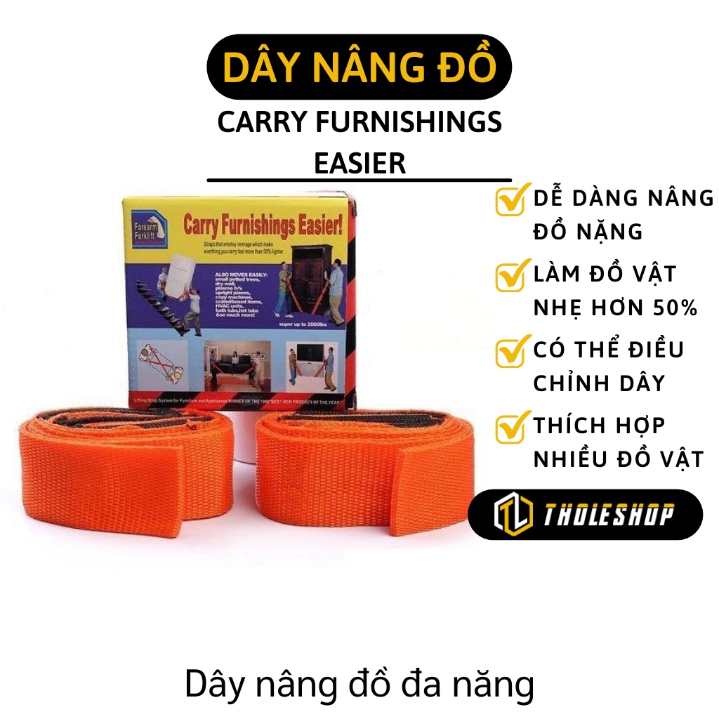 Dụng cụ di chuyển đồ vật - Dây nâng đồ đa năng hỗ trợ bạn trong việc nâng 3109