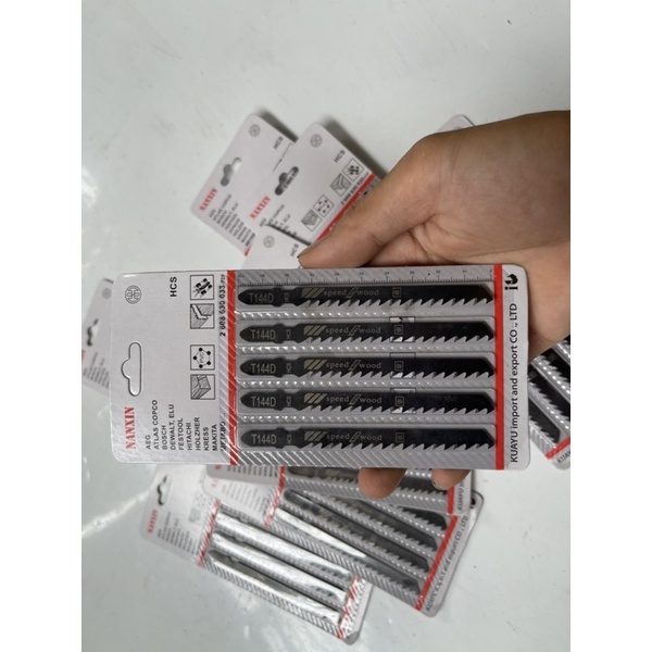 combo bộ 5 lưỡi cưa sọc Nanxin