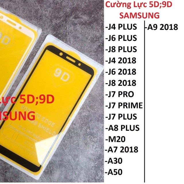 [ GIÁ SỈ ] Kính cường lực Full màn hình J7 Prime, J7 Pro, J7 Plus