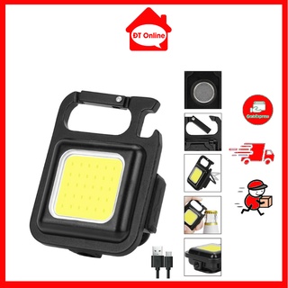 Móc khóa đèn led mini siêu sáng sạc usb tiện dụng