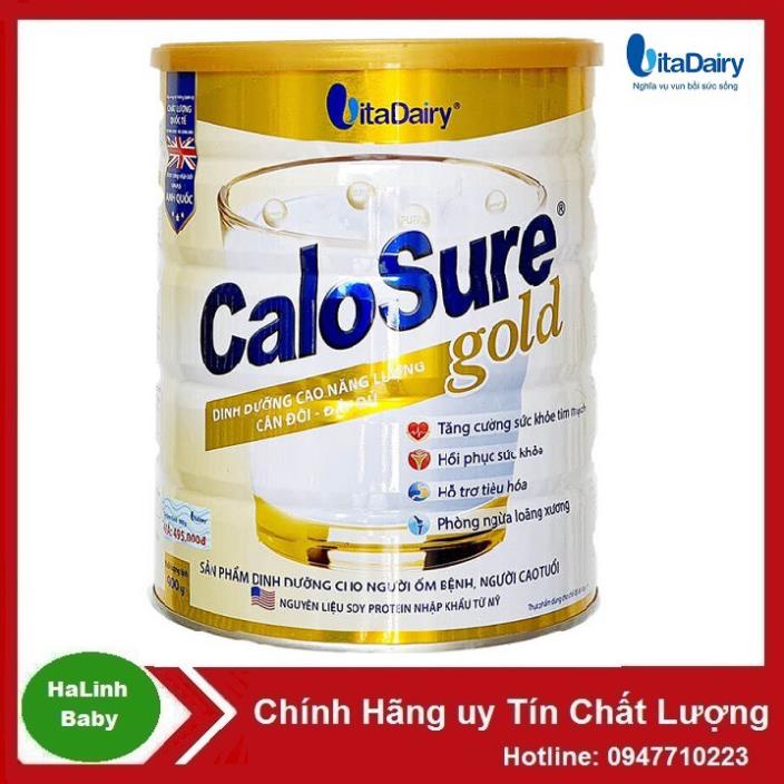 [Mẫu mới] Sữa Calosure gold hộp 900g ( Date 2023 )