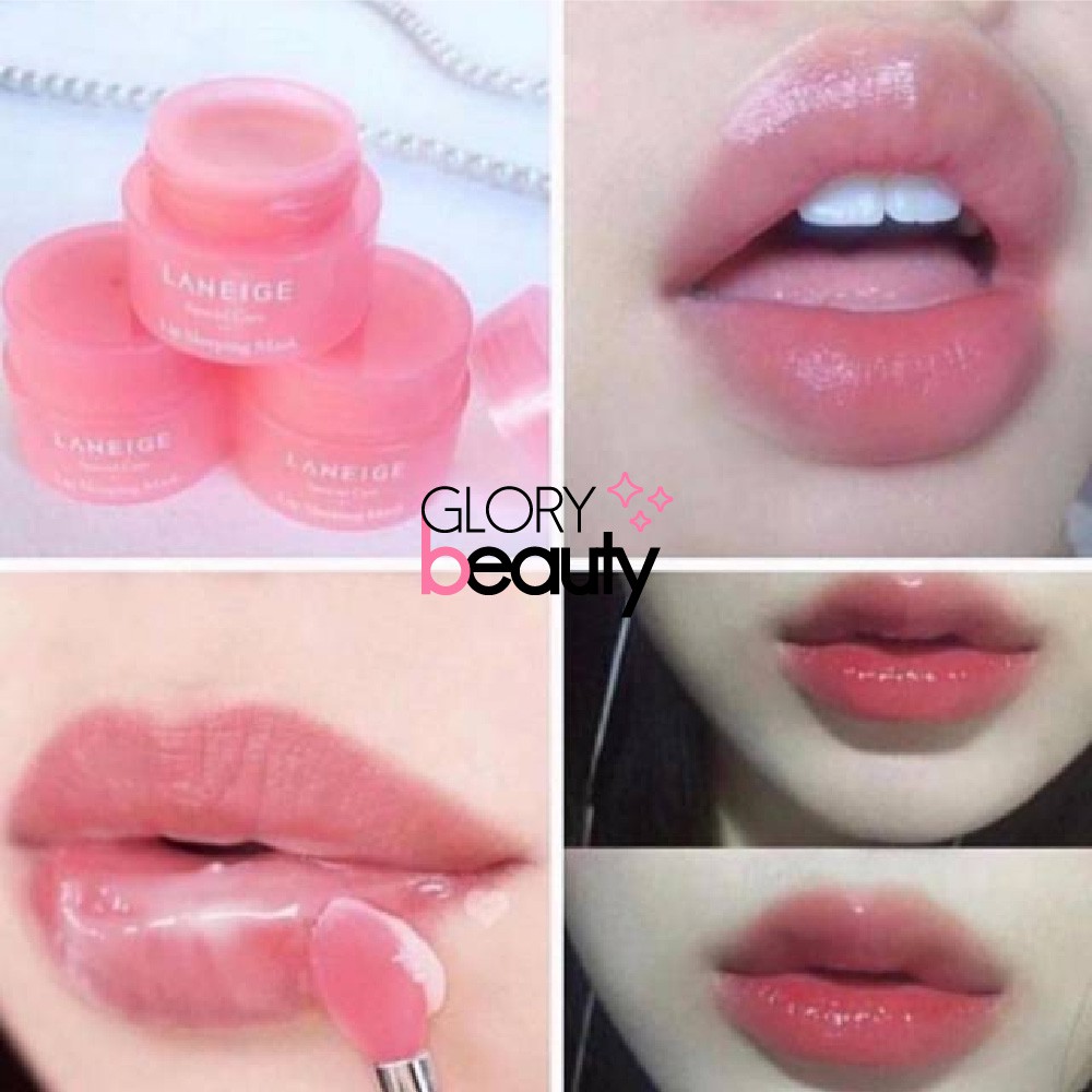 (Hàng Mới Về) Set Mặt Nạ Ngủ Cho Môi Laneige + Mặt Nạ Ngủ Laneige | BigBuy360 - bigbuy360.vn