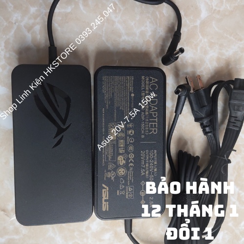 Sạc Latop Asus 20V–7.5A 150W Asus ROG Strix GL531GT GL731GT PX731GT PX531GD PX531GT Q52S-CB fx505GT