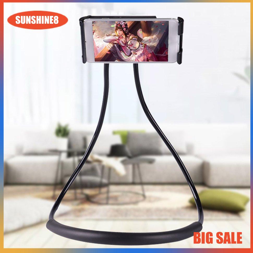 【SUN】Giá đỡ điện thoại đeo cổ lười biếng 360 độ Giá đỡ máy tính bảng xoay linh hoạt