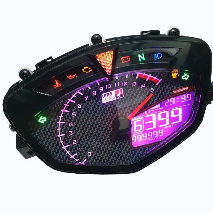 Đồng hồ KOSO - UMA  Sirius 50 Yamaha, Exciter nhỏ, Sirius X.Cơ 110
