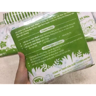 Lót su sơ sinh Mipbi 3 lớp, gói 30 miếng cho bé sau sinh