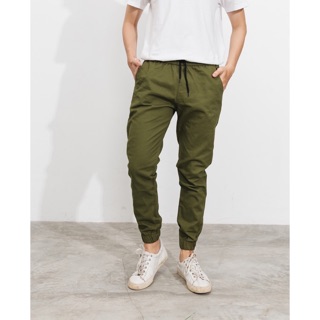 Quần jogger kaki dáng thể thao. 2 mầu đậm chất lính