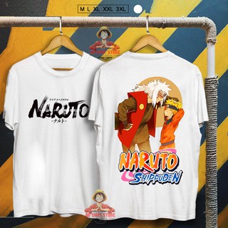 (Hot) Áo Thun Jiraiya vs Naruto Siêu Chất - Áo Uzumaki Naruto Jiraiya Đẹp NT03