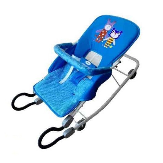 [NHẬP TOY30K GIẢM] Ghế rung ăn bột Cao cấp cho bé (Có bảo hiểm + màn + đồ chơi + bánh xe)