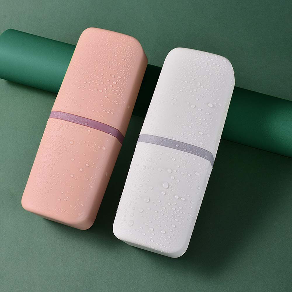 Hộp đựng bàn chải đánh răng làm từ nhựa phong cách Bắc Âu mang theo du lịch tiện lợi