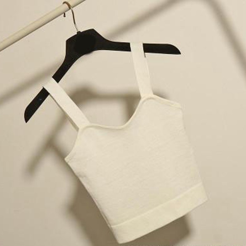 MYQUEEN Áo hai dây màu trơn trẻ trung thời trang | BigBuy360 - bigbuy360.vn