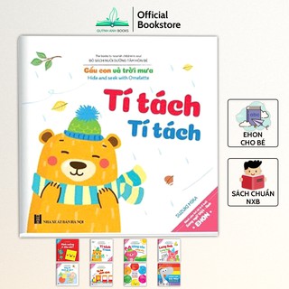 Sách - Ehon 8 quyển song ngữ Việt Anh kèm file âm thanh 0-6 tuổi nuôi dưỡng tâm hồn bé - NPH Việt Hà
