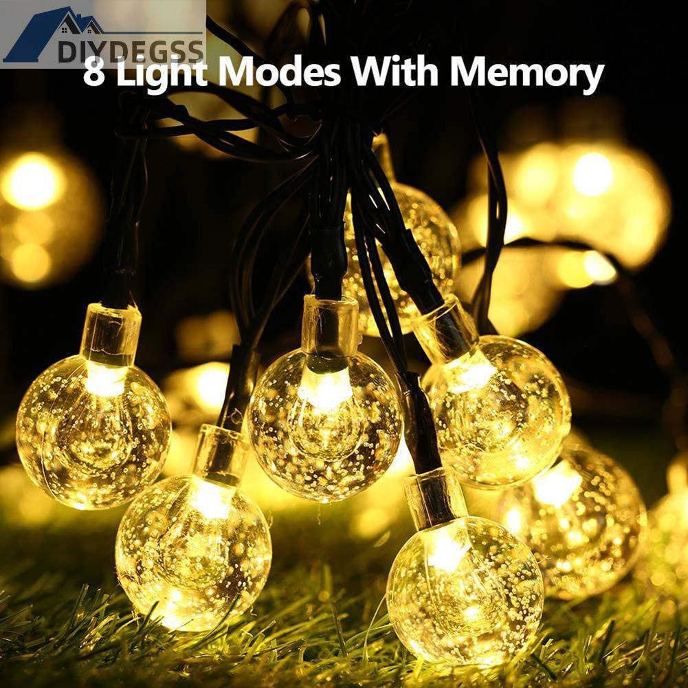 Dây Đèn Led 2 Bóng Nhiều Màu Chống Nước Trang Trí Giáng Sinh