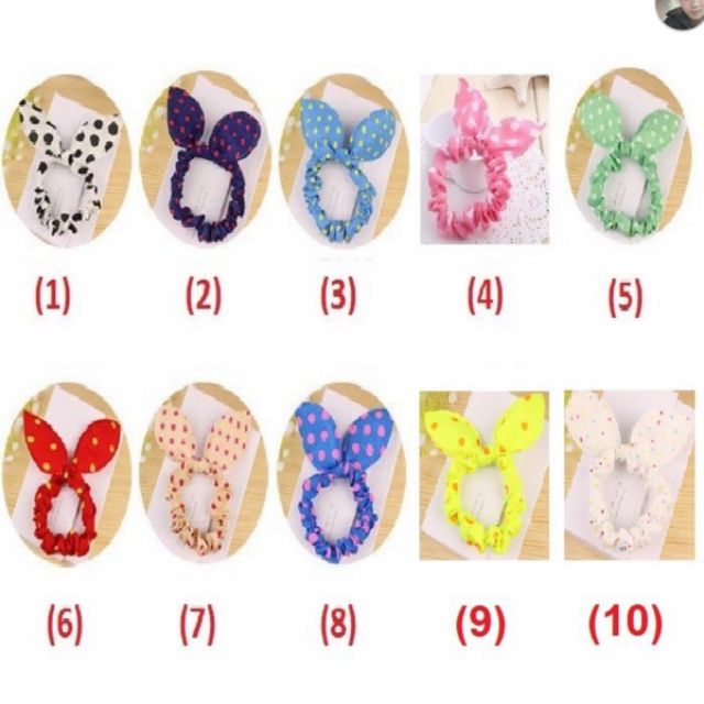Dây buộc tóc tai thỏ