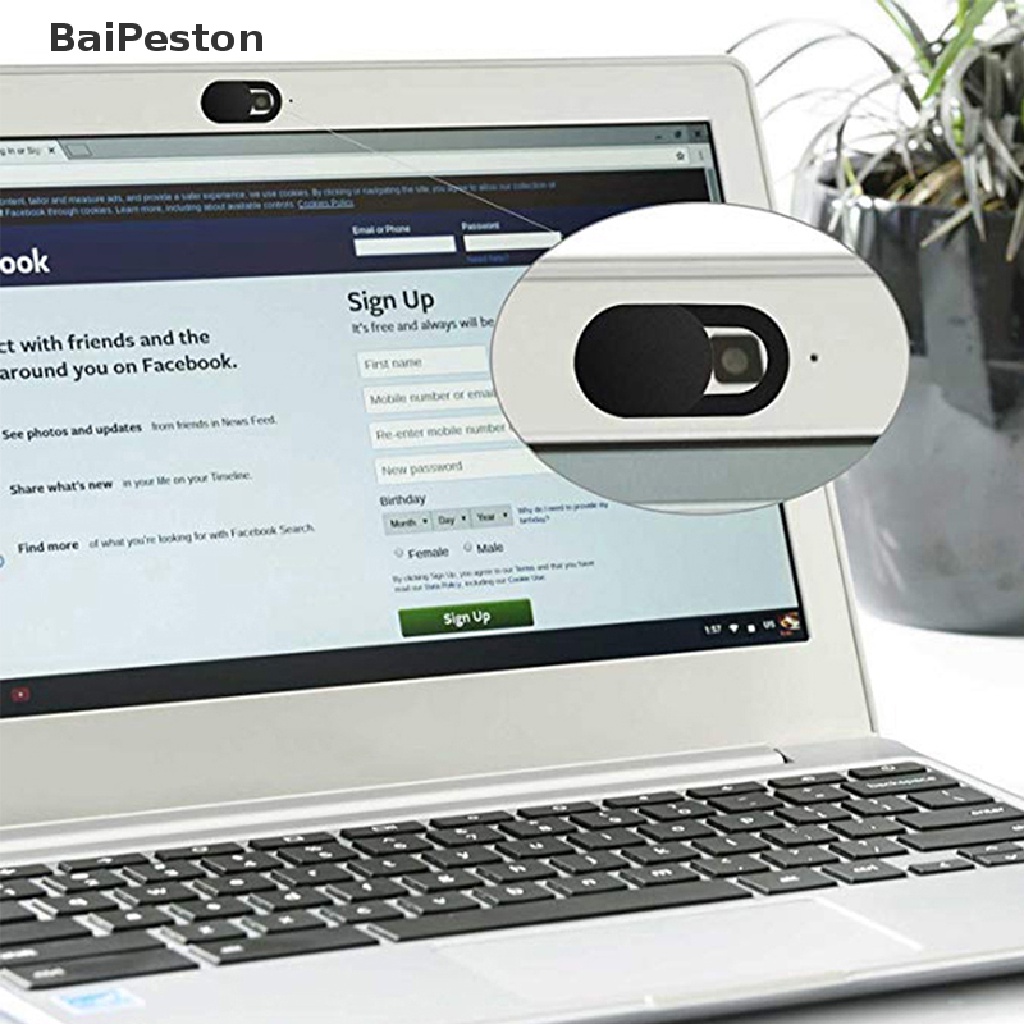 Nắp Bảo Vệ Ống Kính Camera Dạng Trượt Cho Laptop / Di Động ♨Nóng Bỏng