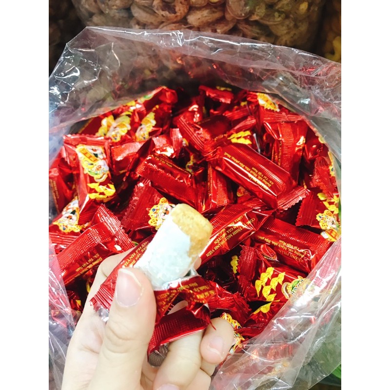 500g Kẹo bơ đậu phộng Thần Tài ( đậu phộng xay nhiễn )
