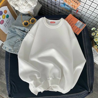 Áo Sweater trơn unisex (Ảnh thật)