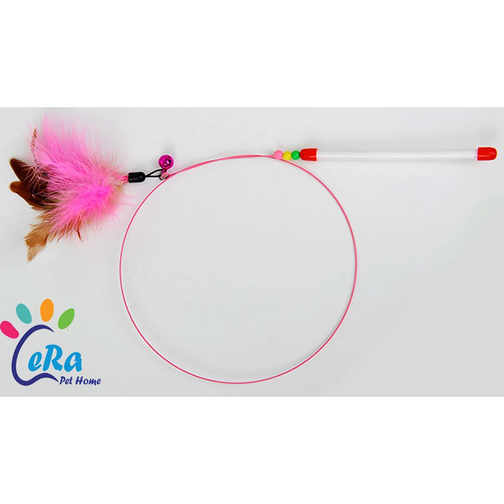[Mã 155FMCGSALE giảm 7% - tối đa 100K đơn 500K] Đồ Chơi Giải Trí Cho Mèo - Cần Câu 002