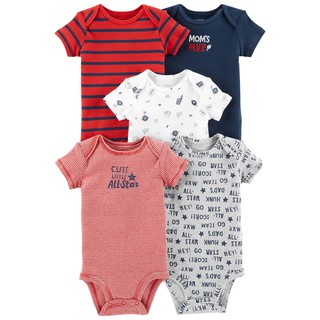 Set 5 áo bodysuit Carter's nhập Mỹ chính hãng