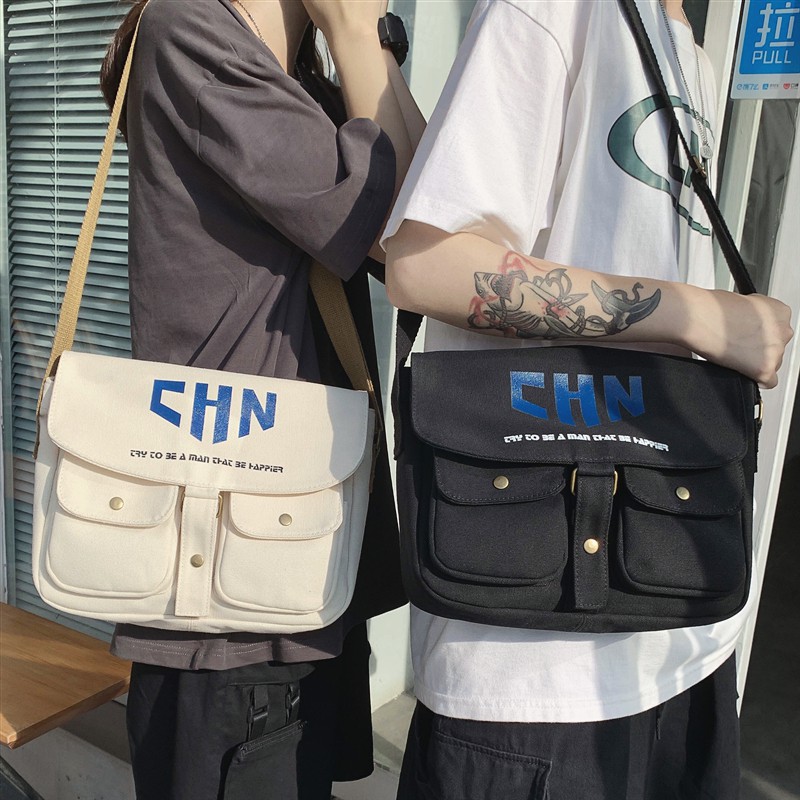 [HÀNG CAO CẤP] Túi Xách Ulzzang Thời Trang Unisex - Túi Messenger Phong Cách Hàn Quốc Cực Chất - Order 7-10 Ngày