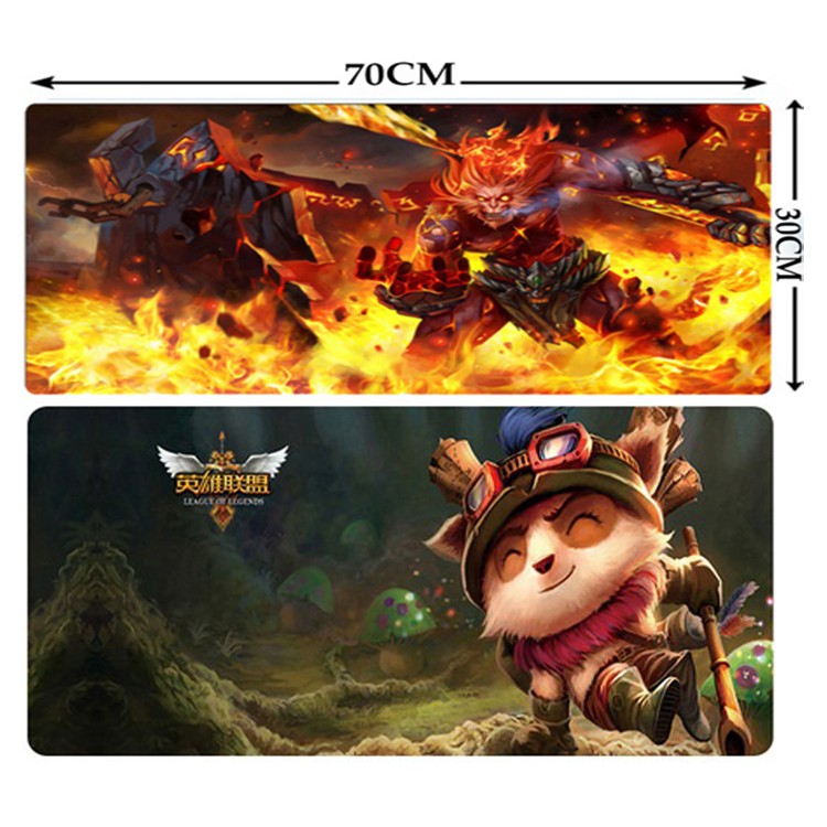 Combo 2 tấm lót chuột chơi game 70 x 30 cho game thủ