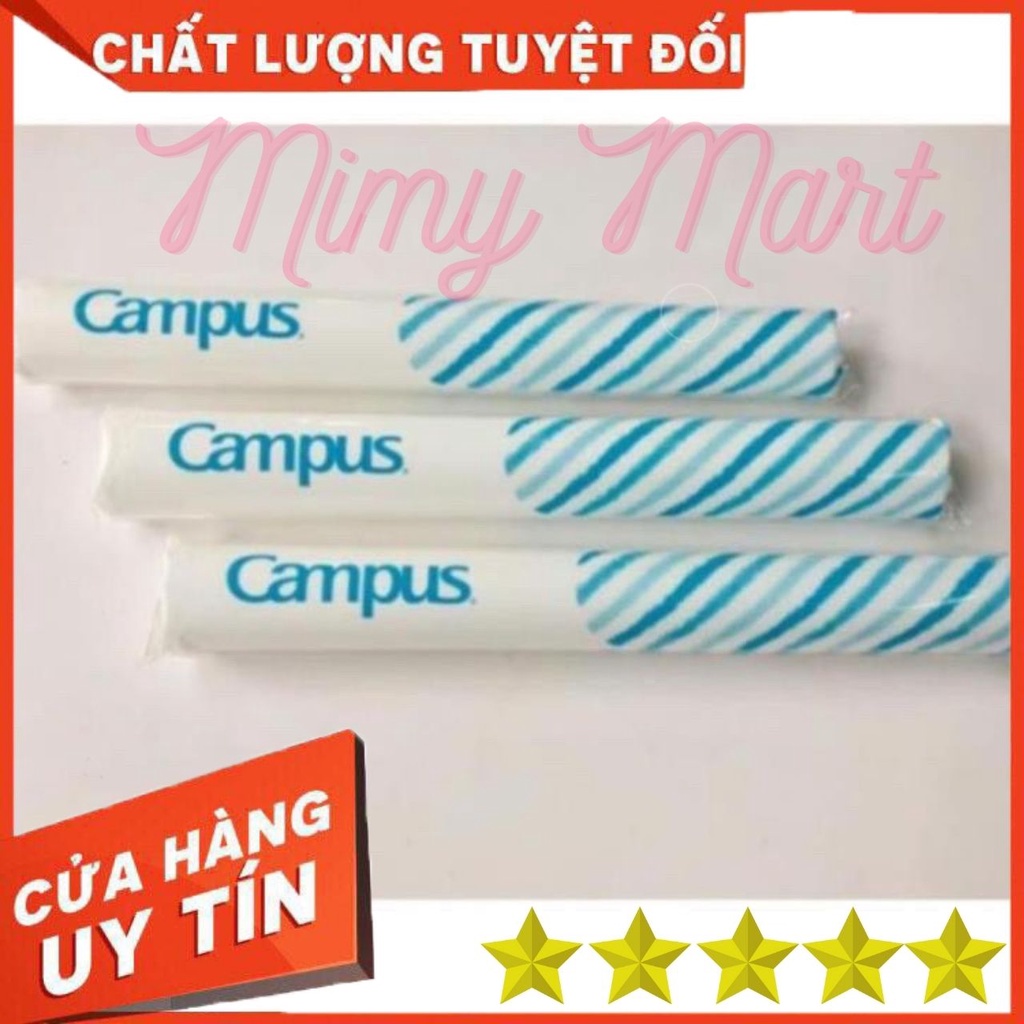 Bọc vở kẻ ngang campus nilon  Khổ 179x252mm (Tập 10 cái)