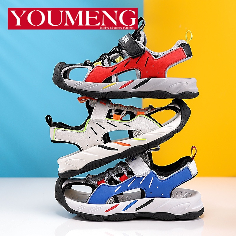 Giày Sandal Đi Biển Chống Trượt Chống Mài Mòn Thời Trang Mùa Hè Cho Bé Trai