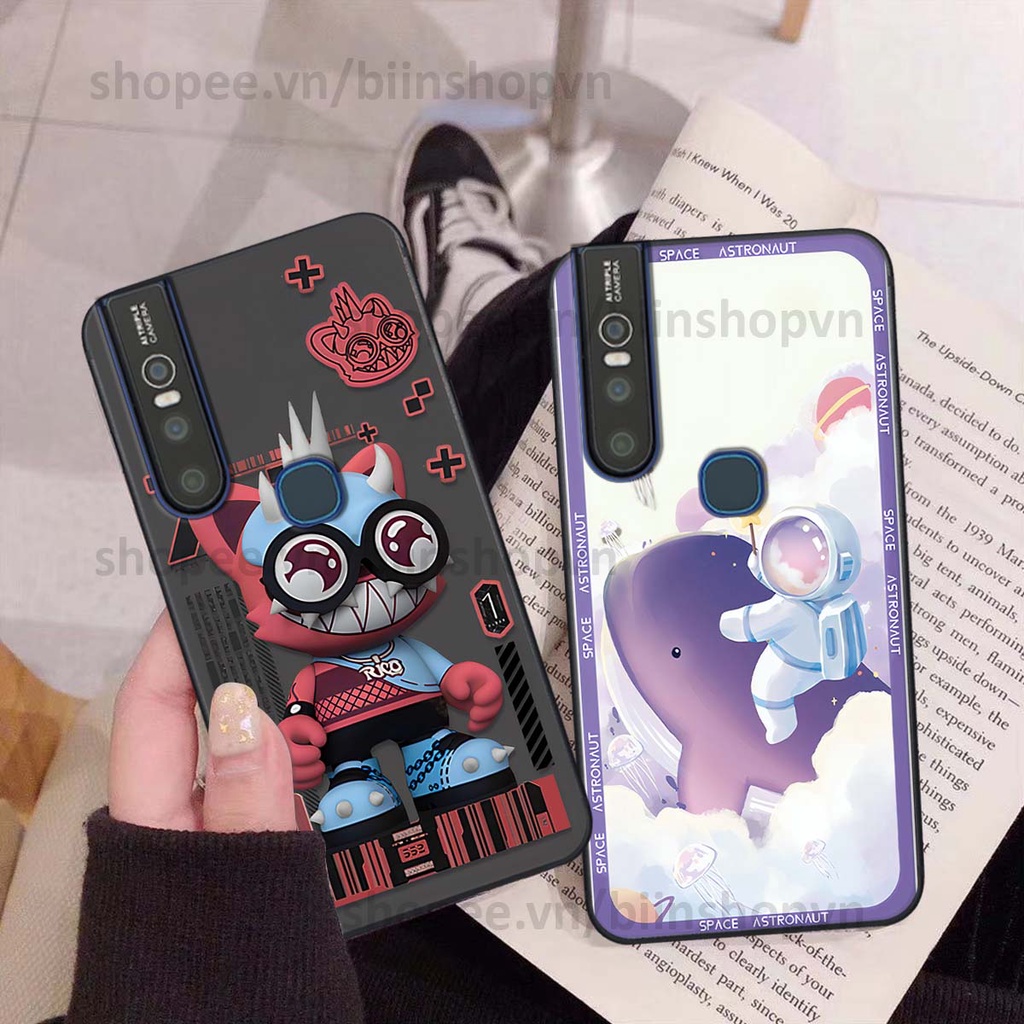 Ốp Vivo V15 / V15 Pro phi hành gia vũ trụ space.x siêu đẹp, thời trang