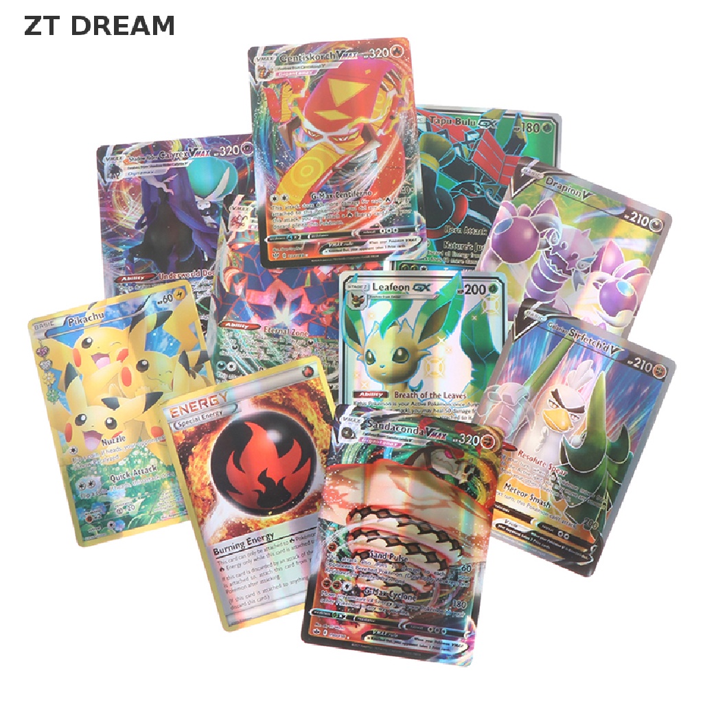 Bộ Thẻ Bài Pokemon Vstar Arceus VMAX GX MEGA EX 07