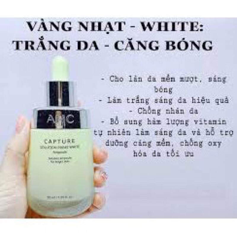 Tinh Chất Dưỡng Ẩm Trắng Da AHC Capture Solution Max Ampoule