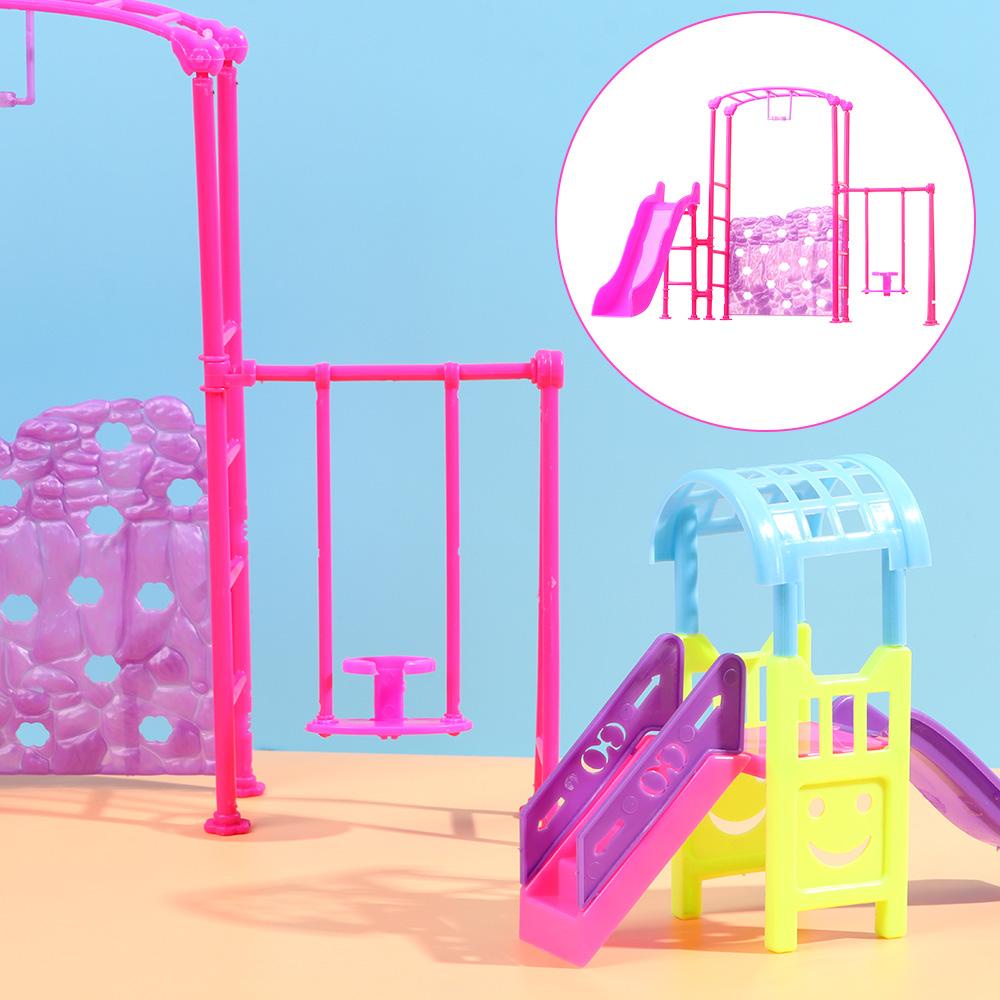 Túi Đồ Chơi Cầu Vồng Trang Trí Nhà Búp Bê