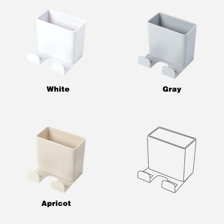 1 Giá Đỡ Điều Khiển Từ Xa / Điện Thoại Gắn Tường Tiện Dụng Cho Gia Đình