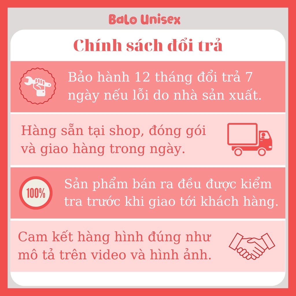 Balo ulzzang đi học thời trang phong cách Hàn Quốc nam ,nữ 600NOB