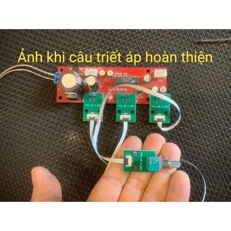 Bộ câu triết áp gồm 2pcb và cáp ffc ( ảnh mình hoạ không gồm mạch và triết áp)