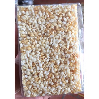 Bánh bỏng gạo mật mía đặc sản xứ thanh, bỏng ngô, bỏng giòn tan thơm ngon