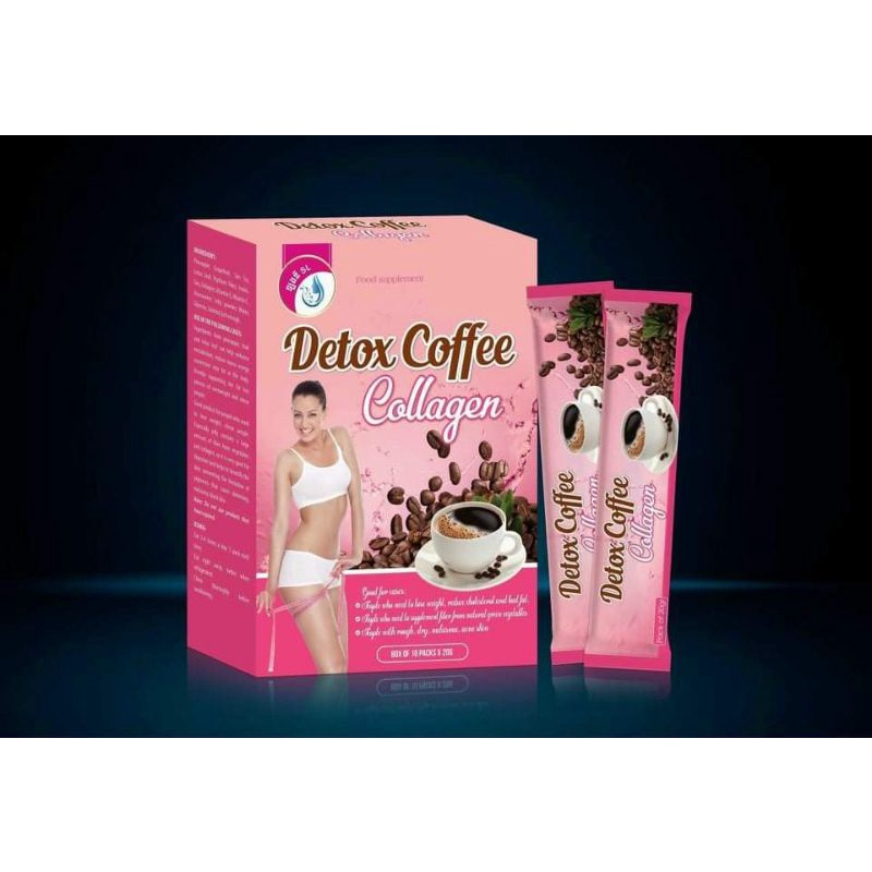 Cà phê Detox Collagen giảm cân