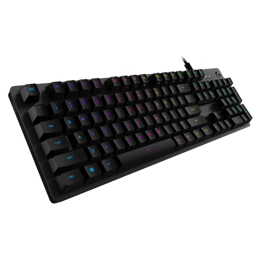 Bàn Phím Cơ Có Dây Logitech G512 RGB Gx Blue Clicky Switch Full Size - Hàng Chính Hãng