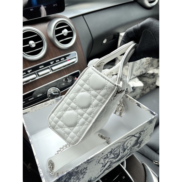Túi dior lady 3 ô size 17 FULL BOX