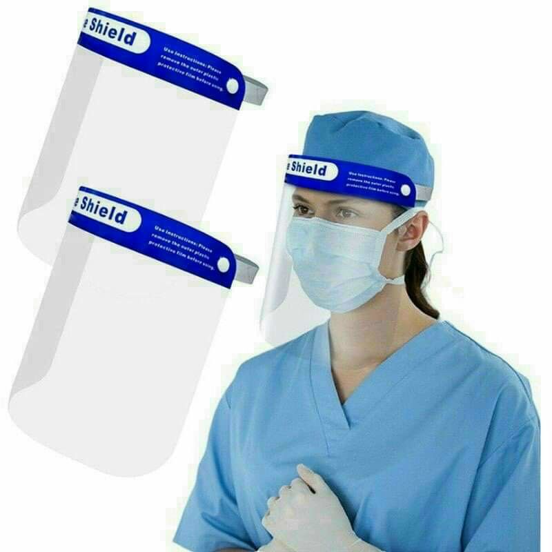 ✅ Tấm Chắn Giọt Bắn- FACE SHIELD (Thun Xốp), Bảo Hộ Phòng Dịch -VT0791