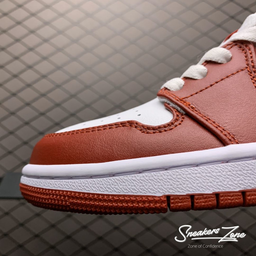 Giày Thể Thao Air Jordan 1 Low Gym Red White Màu đỏ Trắng Thấp Cổ Phù Hợp Mọi Dịp Cho Cả Nam Và Nữ Sneakers World